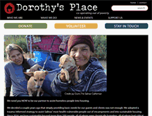 Tablet Screenshot of dorothysplace.org